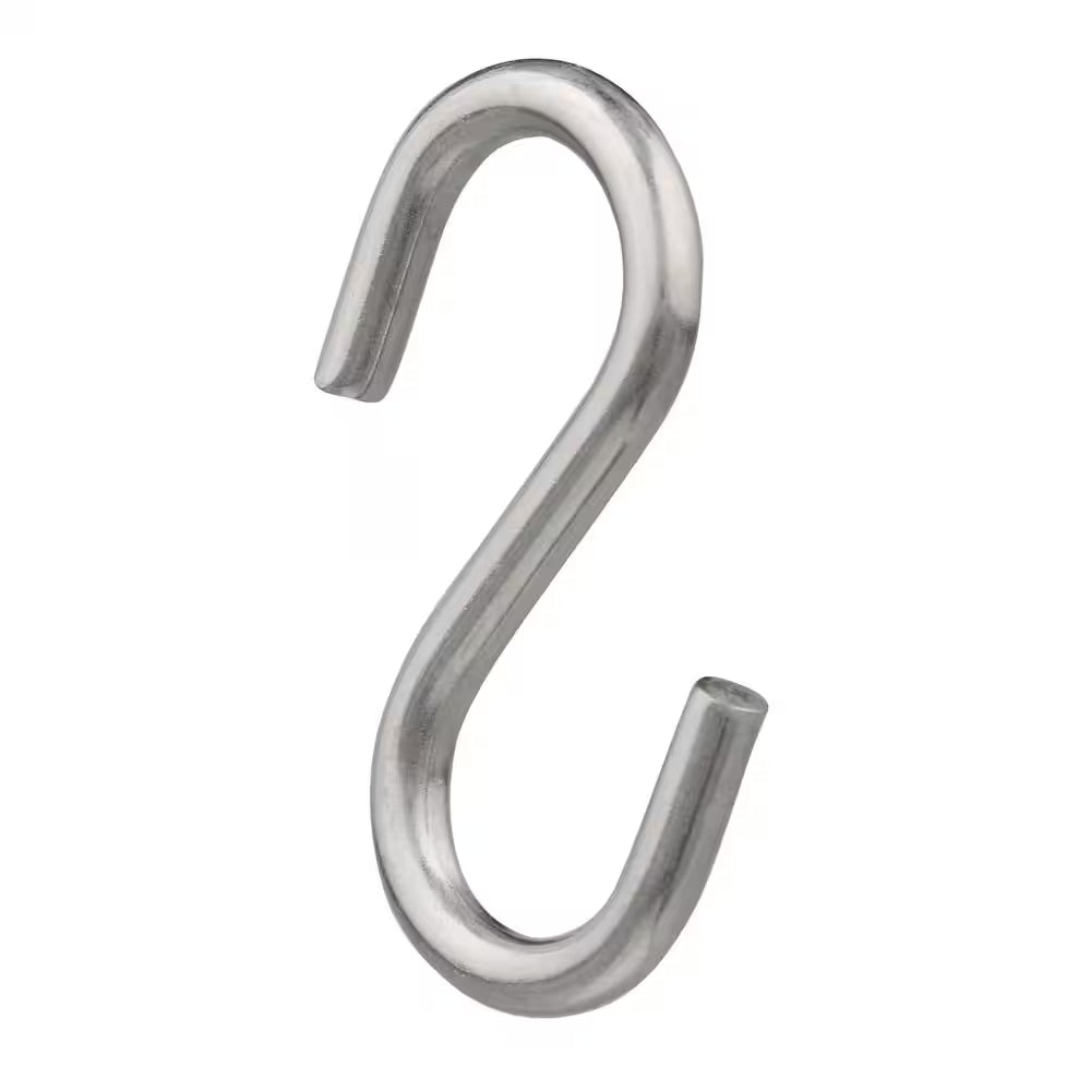 0.25 In. X 2.9 In. Stainless Steel Rope S-Hook