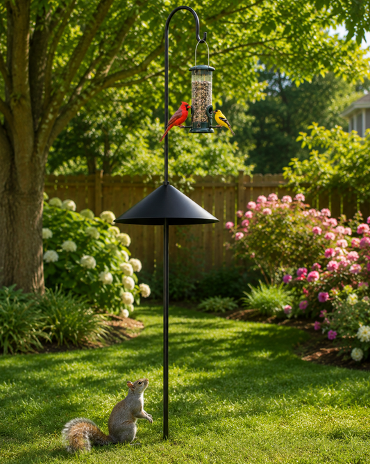 Defender Squirrel Baffle. 16" 1x Bird-Feeder Protection