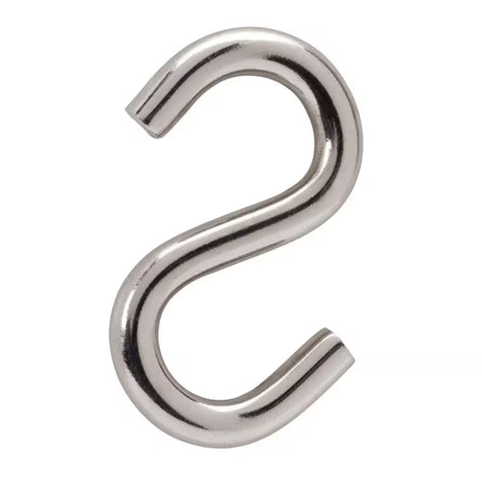 0.25 In. X 2.9 In. Stainless Steel Rope S-Hook